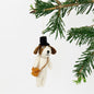 Dog with Bag Christmas Ornament - Bon Ton goods