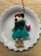 Dog with Moonboots | Christmas Ornament - Bon Ton goods