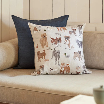 Dogs and Toys Pillow | Coral & Tusk - Bon Ton goods