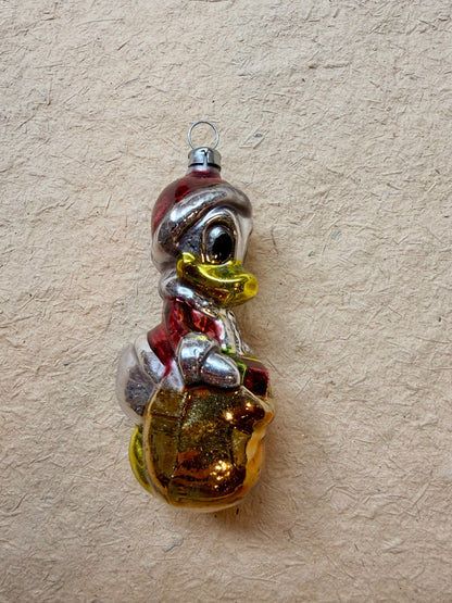 Donald Duck with Sack of Presents ornament by Nostalgie Christbaumschmuck