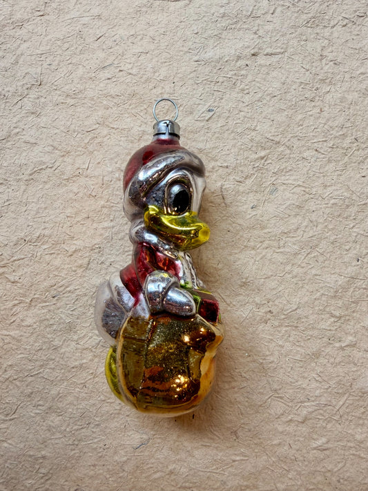 Donald Duck with Sack of Presents ornament by Nostalgie Christbaumschmuck