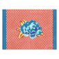 Double Peonia Rust-Old Pink Placemat | Lisa Corti - Bon Ton goods