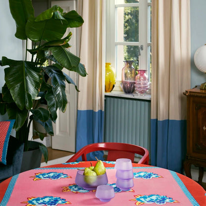 Double Peonia Rust Old Pink Tablecloth - 220X270 | Lisa Corti - Bon Ton goods
