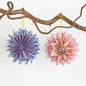 Double Star Julhänge 2-pack, multi | Christmas Ornament - Bon Ton goods