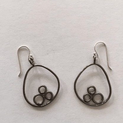 Dream Pendant Earrings - Black Rhodium | Mikkel Brøgger - Bon Ton goods