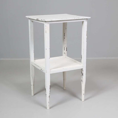 Early 20th Century White Painted Window Table - Bon Ton goods