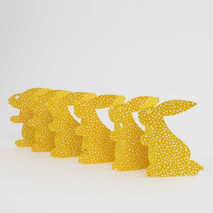 Easter Bunny Decoration, Yellow - Bon Ton goods