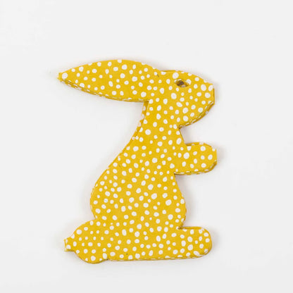 Easter Bunny Decoration, Yellow - Bon Ton goods