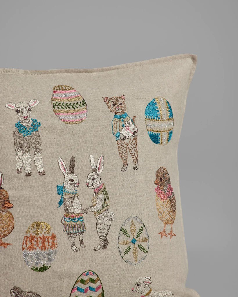 Easter Eggs Pillow | Coral & Tusk - Bon Ton goods