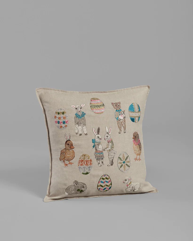 Easter Eggs Pillow | Coral & Tusk - Bon Ton goods