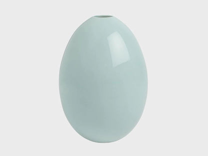Egg Vase, Large, Light Robin's Egg Blue Glaze | Ted Muehling - BON TON goods