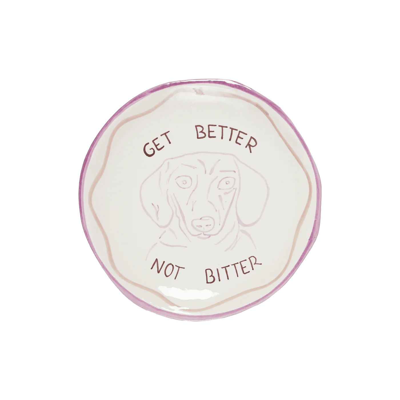 Elena Plate (Lavender) - NojiNoji - Bon Ton goods