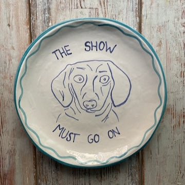Elena Plate (Lt Blue)- NojiNoji - Bon Ton goods