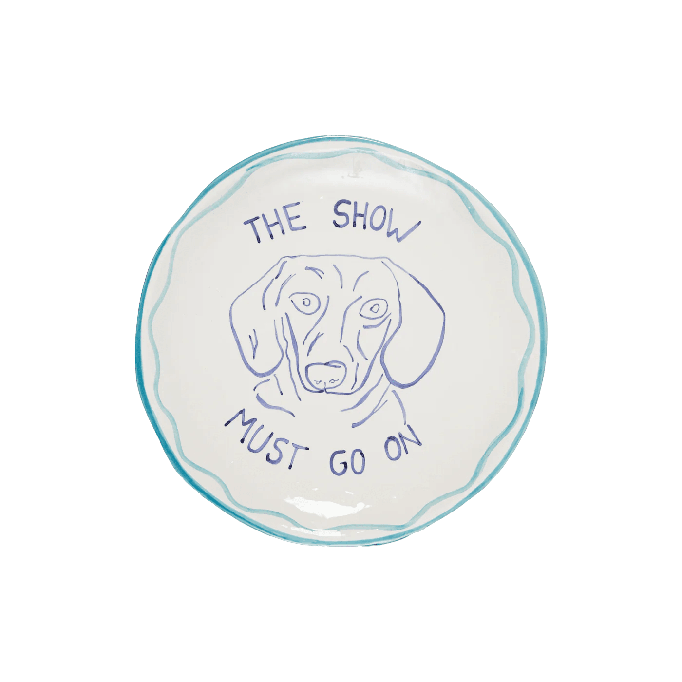 Elena Plate (Lt Blue)- NojiNoji - Bon Ton goods