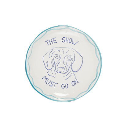 Elena Plate (Lt Blue)- NojiNoji - Bon Ton goods