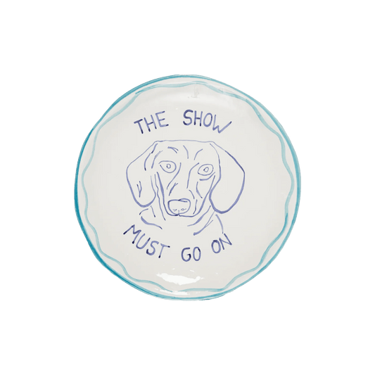 Elena Plate (Lt Blue)- NojiNoji - Bon Ton goods