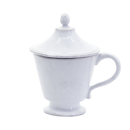 Elisabeth Tea Cup with Lid, set of 6 by Astier de Villatte