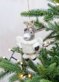 Elk Angel Ornament | Christmas Ornament - Bon Ton goods