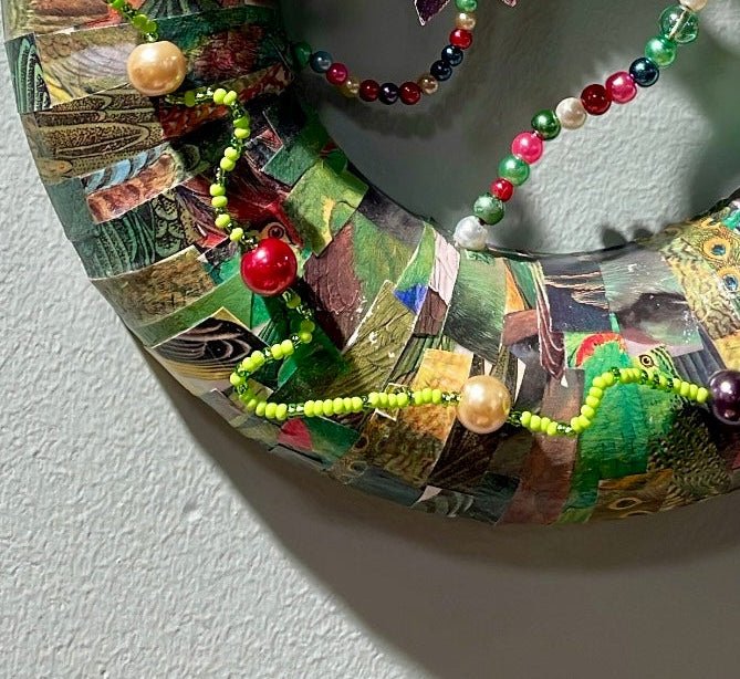 Emerald Flight Wreath | Eclectic Tree - Bon Ton goods