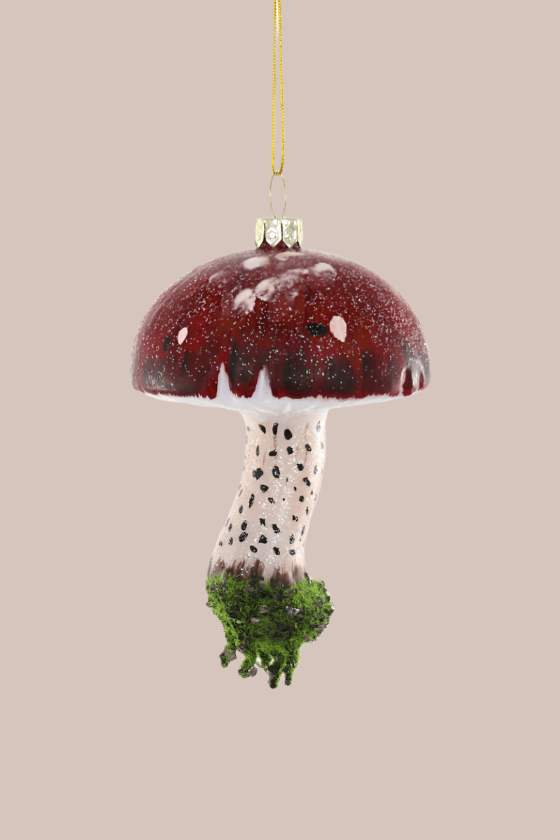 Enchanted Forest Toadstool - Mushroom | Christmas Ornament - Bon Ton goods