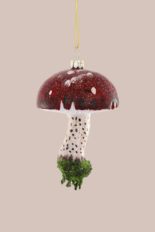Enchanted Forest Toadstool - Mushroom | Christmas Ornament - Bon Ton goods