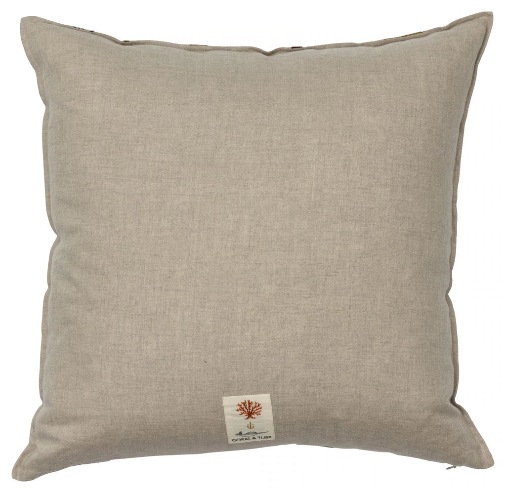 Fall Gathering Pillow | Coral & Tusk - Bon Ton goods