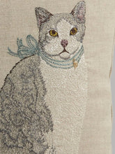 Load image into Gallery viewer, Fancy Cat Pillow - Bon Ton goods
