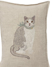 Load image into Gallery viewer, Fancy Cat Pillow - Bon Ton goods
