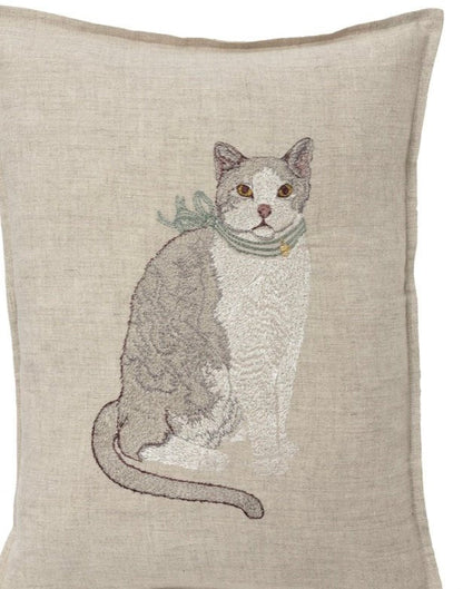 Fancy Cat Pillow | Coral & Tusk - Bon Ton goods