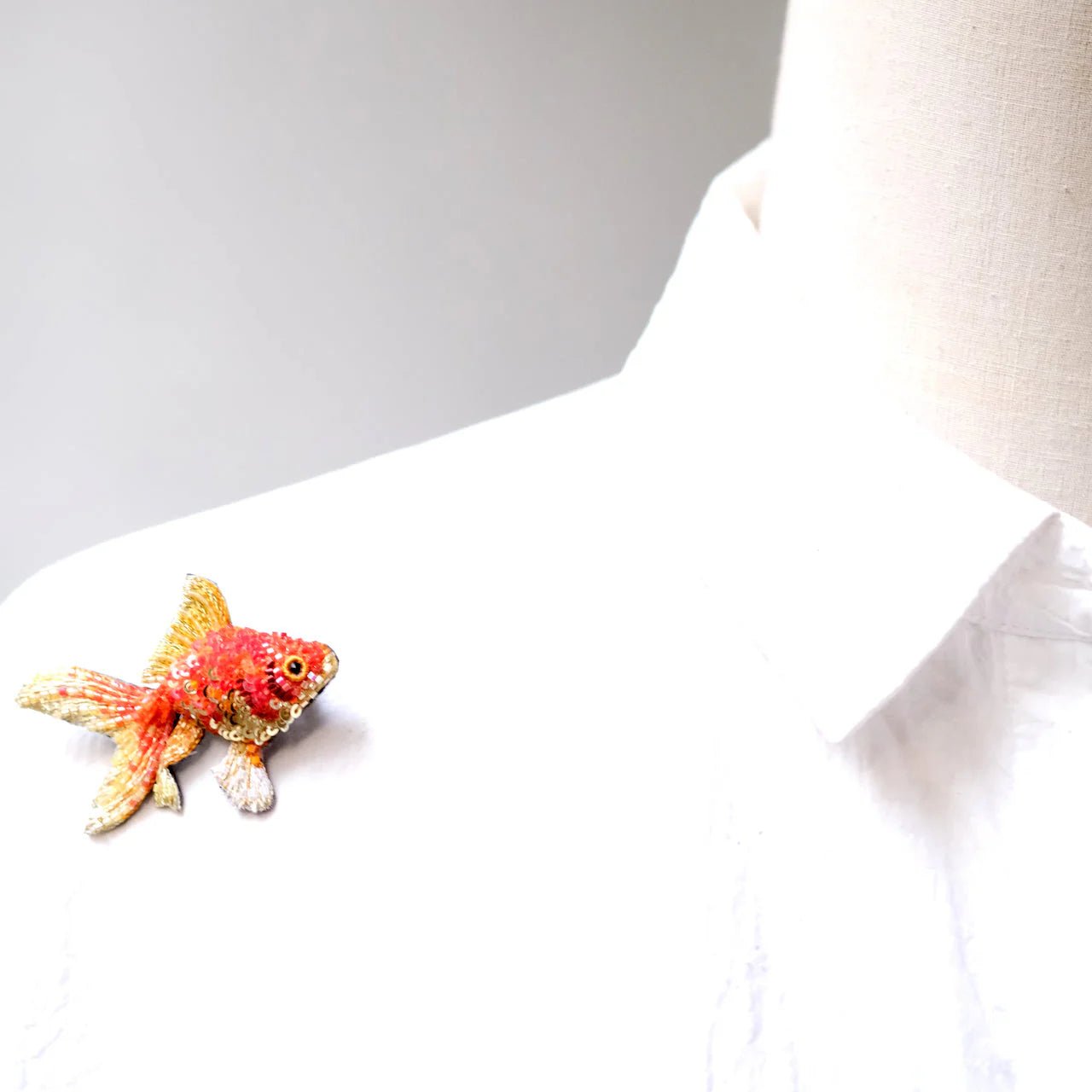 Fantail Goldfish Brooch Pin | Trovelore - Bon Ton goods