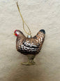 Farmhouse Hen Ornament - Bon Ton goods