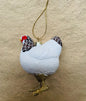 Farmhouse Hen Ornament - Bon Ton goods