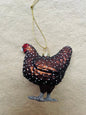 Farmhouse Hen Ornament - Bon Ton goods