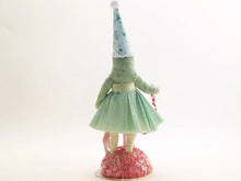 Load image into Gallery viewer, Fawn Walk Figure (Green Dress) - Bon Ton goods
