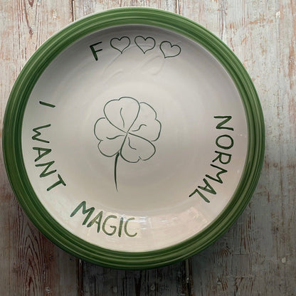 Felipe Serving Bowl (Magic – Green) - Bon Ton goods