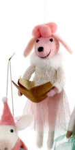 Load image into Gallery viewer, Festive Felt Friends - Pink Poodle - Bon Ton goods
