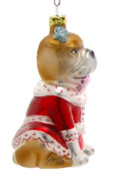 Festive Pup - Red Christmas Sweater - Bon Ton goods