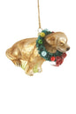 Festive Yellow Lab | Christmas Ornament - Bon Ton goods