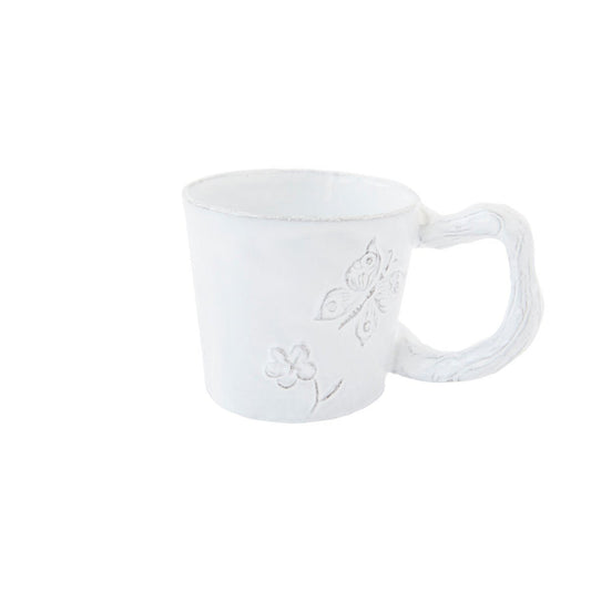 Fleurs Coffee Cup, Nathalie Lété, Set of 6 | Astier de Villatte: Exclusive Pre-Order Item - Bon Ton goods