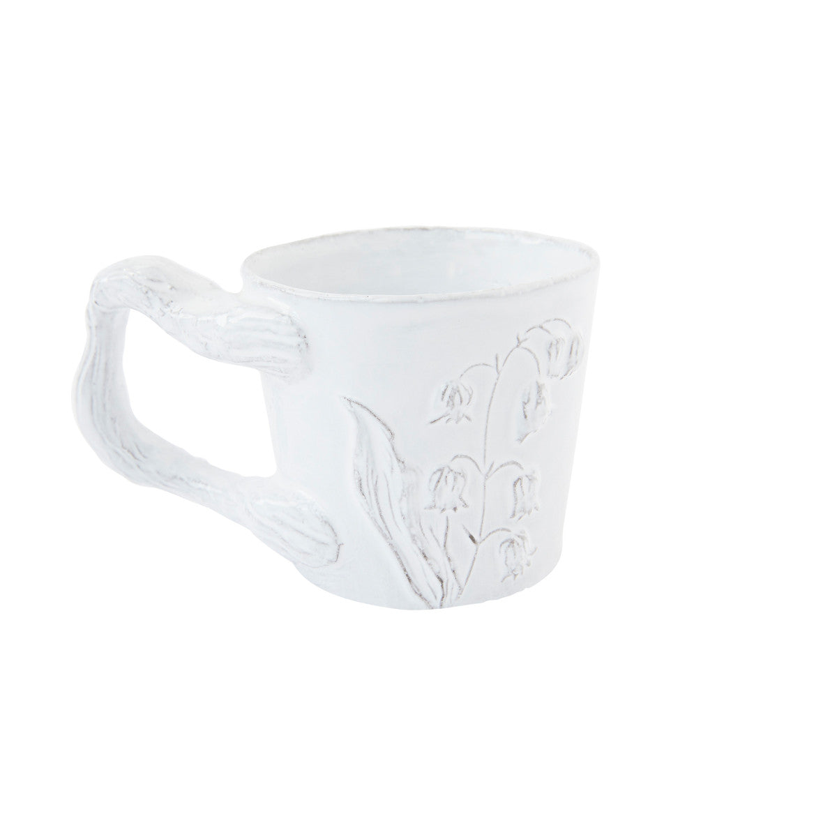 Fleurs Coffee Cup, Nathalie Lété, set of 6 by Astier de Villatte, view 2