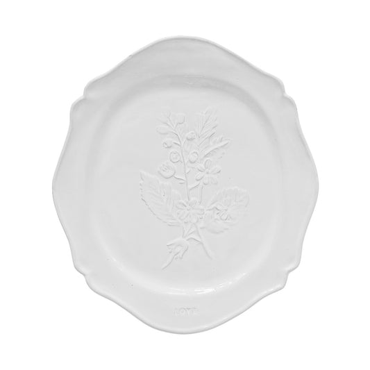 Dinner Plate Fleurs, Nathalie Lété by Astier de Villatte, official product view 1