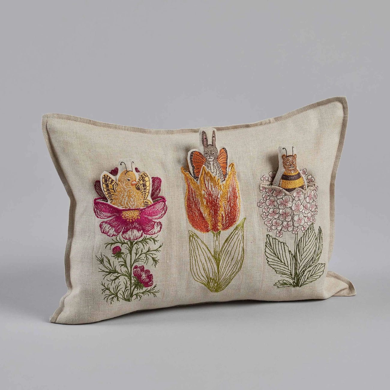 Flower Friends Pocket Pillow | Coral & Tusk - Bon Ton goods