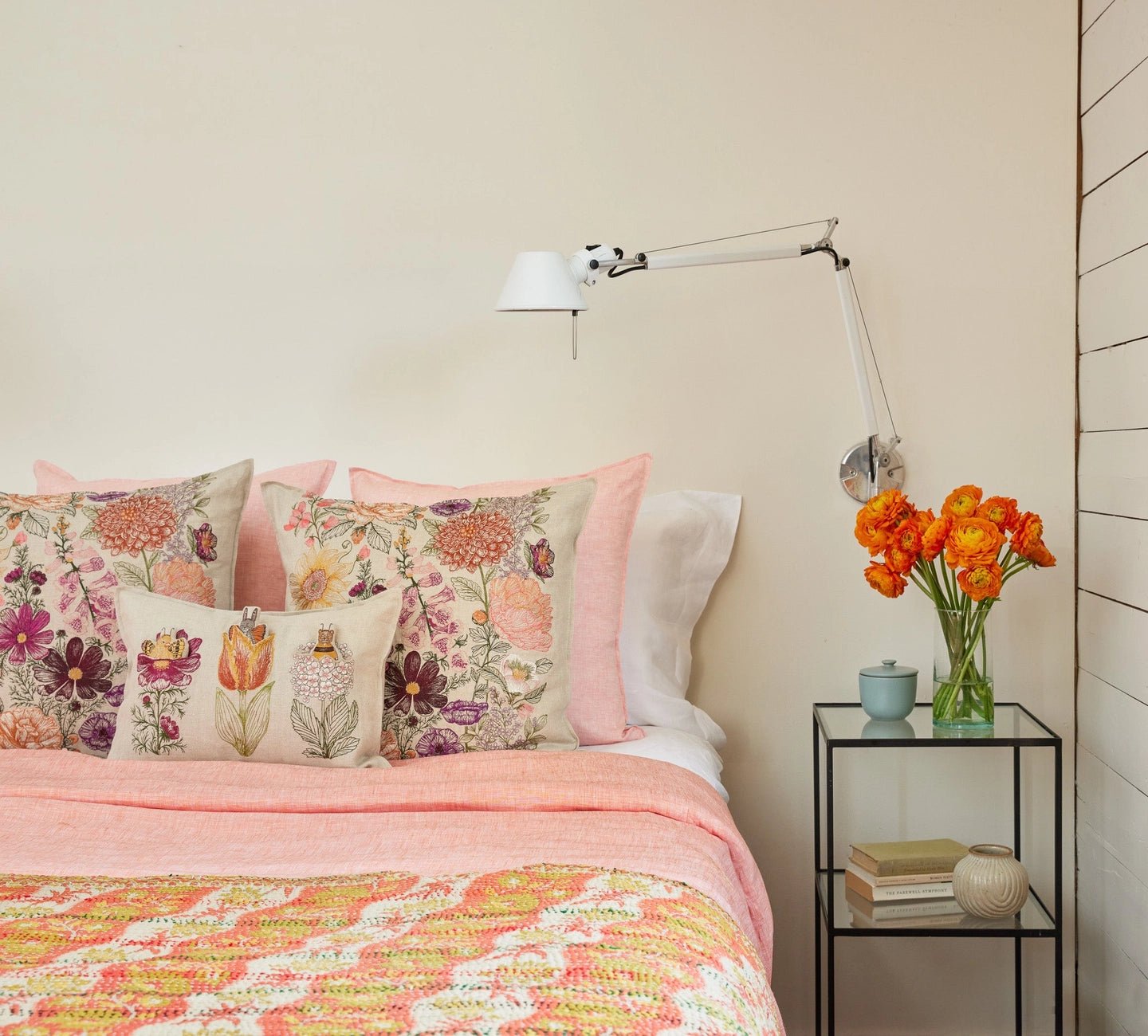 Flower Friends Pocket Pillow | Coral & Tusk - Bon Ton goods