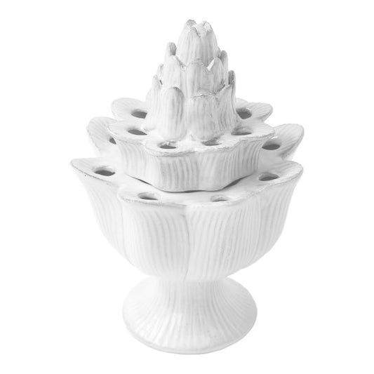 Artichoke Flower Holder Vase | Astier de Villatte: Exclusive Pre-Order Item
