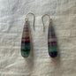 Fluorite Drop Earrings I | Mikkel Brøgger - Bon Ton goods
