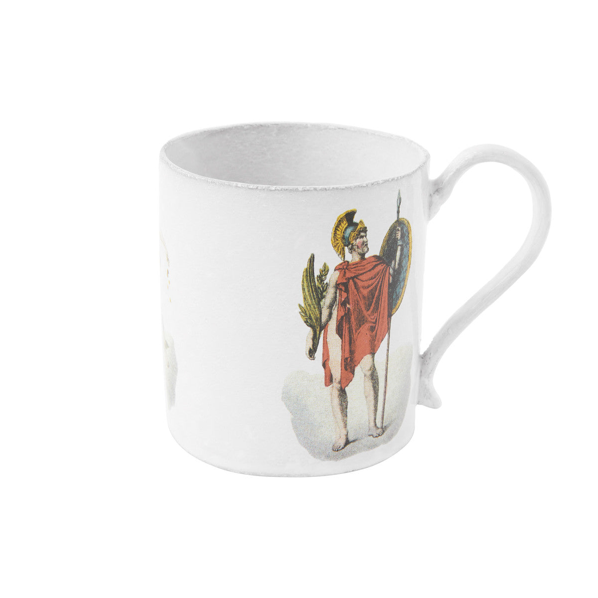 Fortuna, Apollo and Mars Mug, John Derian, set of 3 by Astier de Villatte