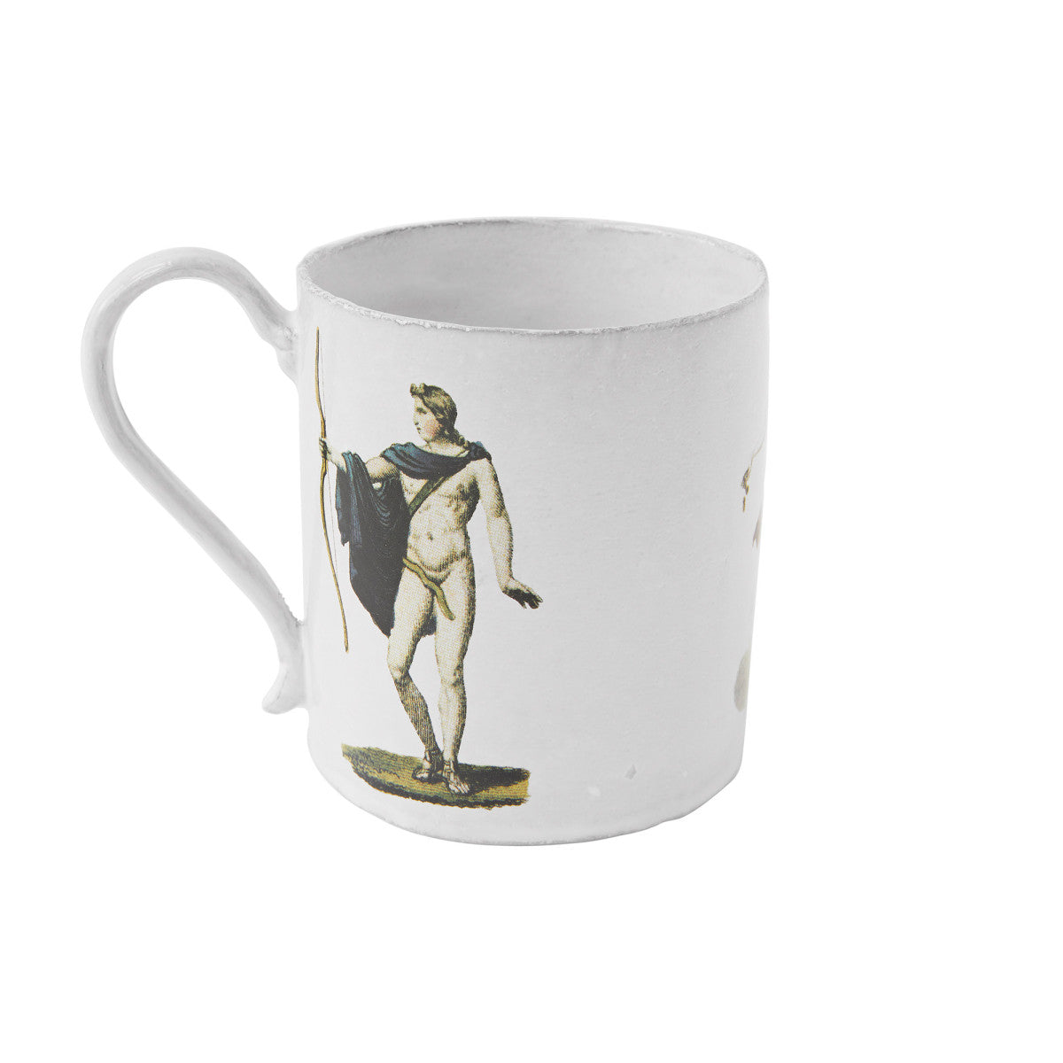 Fortuna, Apollo and Mars Mug, John Derian, set of 3 by Astier de Villatte, view 3