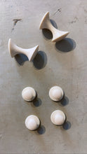 Load image into Gallery viewer, Fossilized Mammoth Ivory Cufflinks - Bon Ton goods
