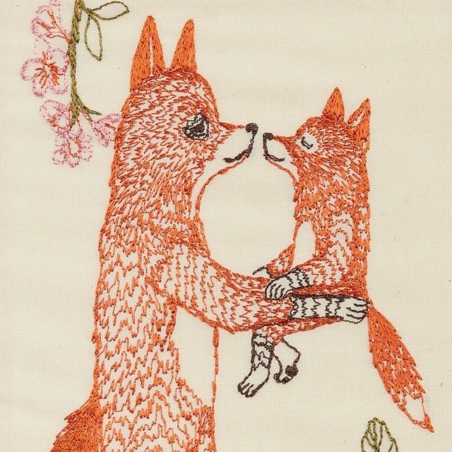 Fox Mama Card | Coral & Tusk - Bon Ton goods