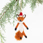Fox Santa Christmas Ornament - Bon Ton goods
